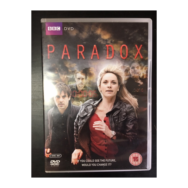Paradox 2DVD (VG-VG+/M-) -draama/sci-fi- (ei suomenkielistä tekstitystä)