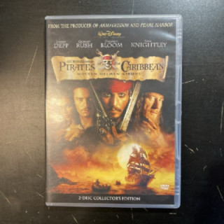 Pirates Of The Caribbean - Mustan helmen kirous (collector's edition) 2DVD (VG+/M-) -seikkailu-
