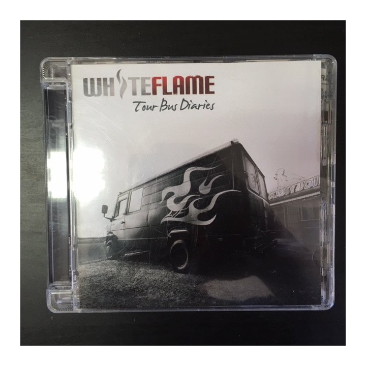 White Flame - Tour Bus Diaries CD (VG+/M-) -hard rock-