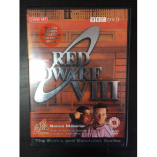 Red Dwarf - Season 8 3DVD (VG+-M-/M-) -tv-sarja- (ei suomenkielistä tekstitystä)