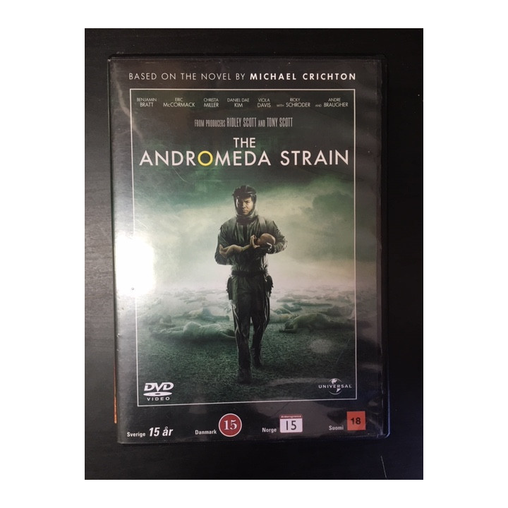 Andromedan taakka DVD (VG+/M-) -toiminta/sci-fi-