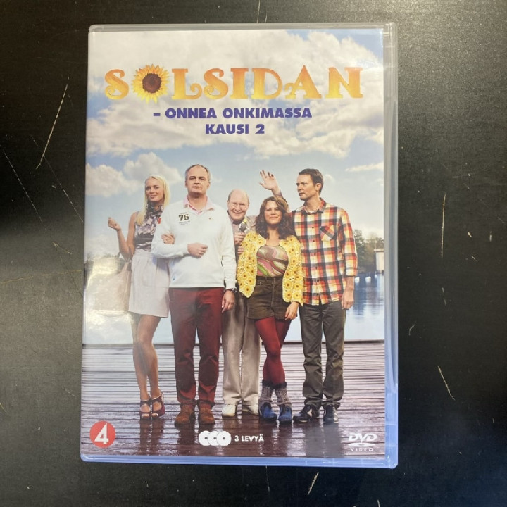 Solsidan - Kausi 2 3DVD (VG+/M-) -tv-sarja-