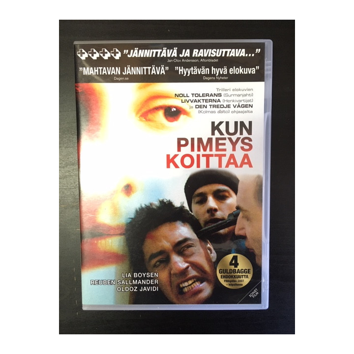 Kun pimeys koittaa DVD (VG+/M-) -draama-