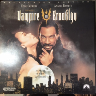 Vampire In Brooklyn LaserDisc (VG+/VG+) -kauhu/komedia-