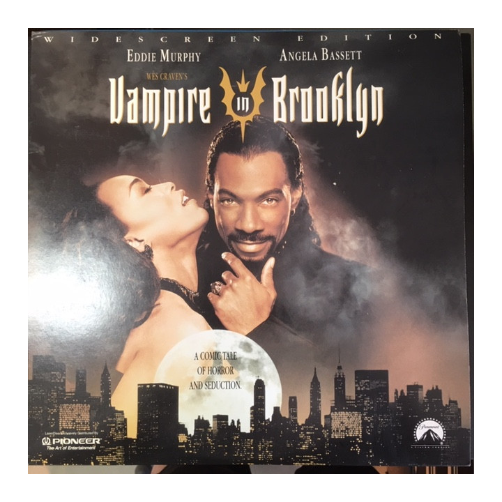 Vampire In Brooklyn LaserDisc (VG+/VG+) -kauhu/komedia-