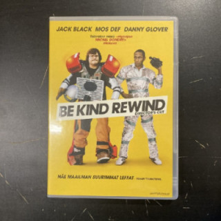 Be Kind Rewind DVD (M-/M-) -komedia-
