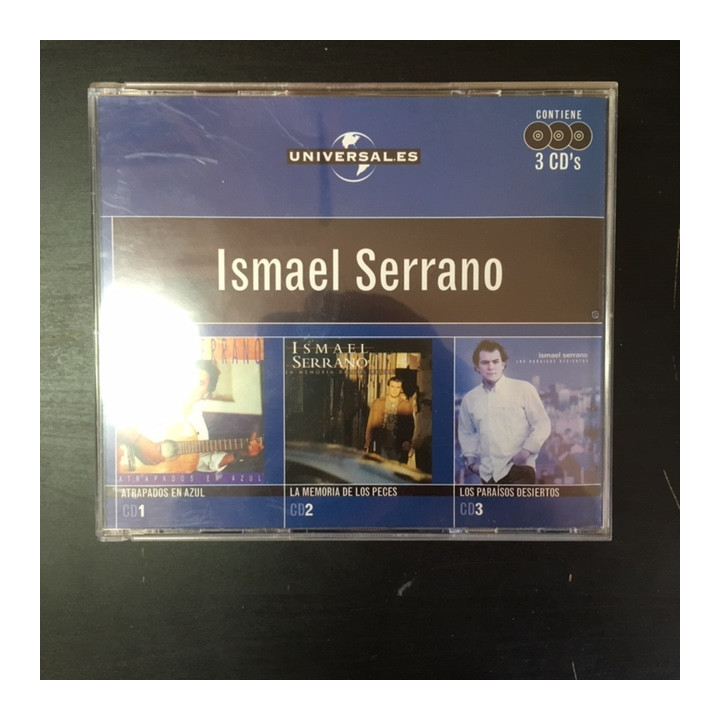 Ismael Serrano - Atrapados En Azul / La Memoria De Los Peces / Los Paraisos Desiertos 3CD (M-/M-) -soft rock-