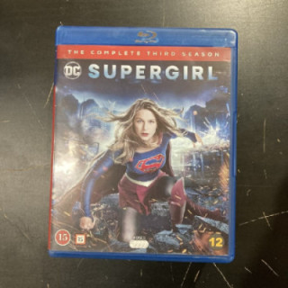 Supergirl - Kausi 3 Blu-ray (VG+-M-/M-) -tv-sarja-