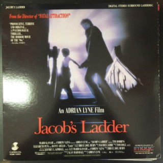 Jacob's Ladder LaserDisc (VG+/VG+) -draama/kauhu-