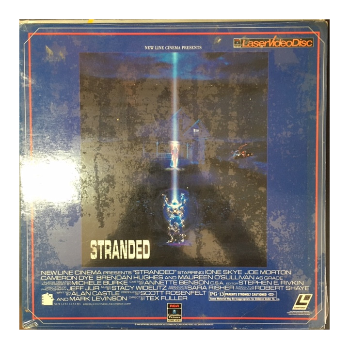 Stranded LaserDisc (VG+/VG+) -sci-fi/komedia-