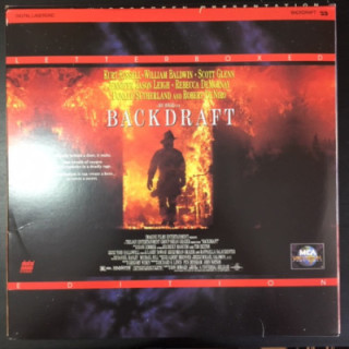 Backdraft LaserDisc (VG+/VG+) -toiminta/draama-
