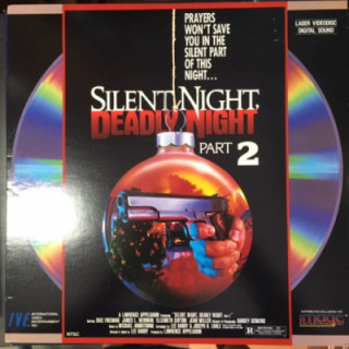 Silent Night, Deadly Night 2 LaserDisc (VG+-M-/VG+) -kauhu-