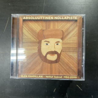 Absoluuttinen Nollapiste - Olen pahoillani (valitut teokset 1994-2000) CD (M-/M-) -prog rock-