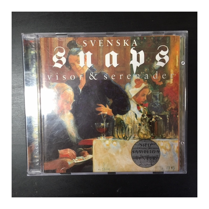 V/A - Svenska snaps visor & serenades CD (VG/VG+)