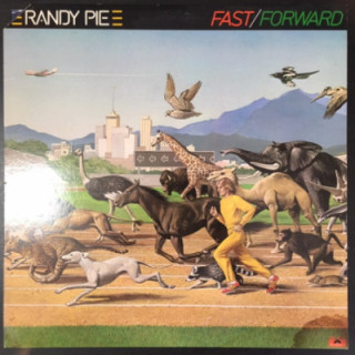 Randy Pie - Fast/Forward LP (M-/VG) -prog rock-