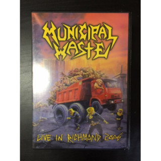 Municipal Waste - Live In Richmond 2006 DVD (VG/M-) -crossover thrash-