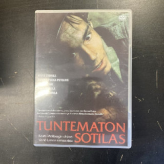 Tuntematon sotilas (1985) DVD (VG+/M-) -sota-