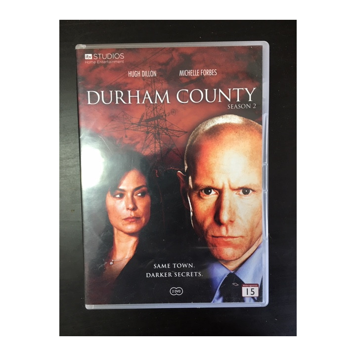 Durham County - Kausi 2 2DVD (VG+/M-) -tv-sarja-