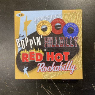 V/A - From Boppin' Hillbilly To Red Hot Rockabilly 4CD (VG+-M-/M-)