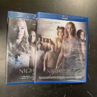 Nightmare 1-2 Blu-ray (M-/M-) -kauhu-
