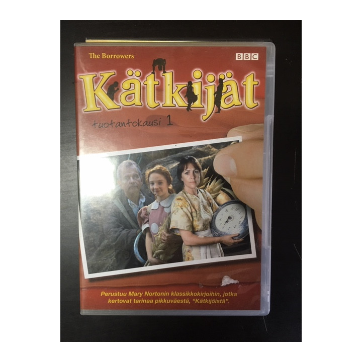 Kätkijät - Kausi 1 DVD (VG+/M-) -tv-sarja-
