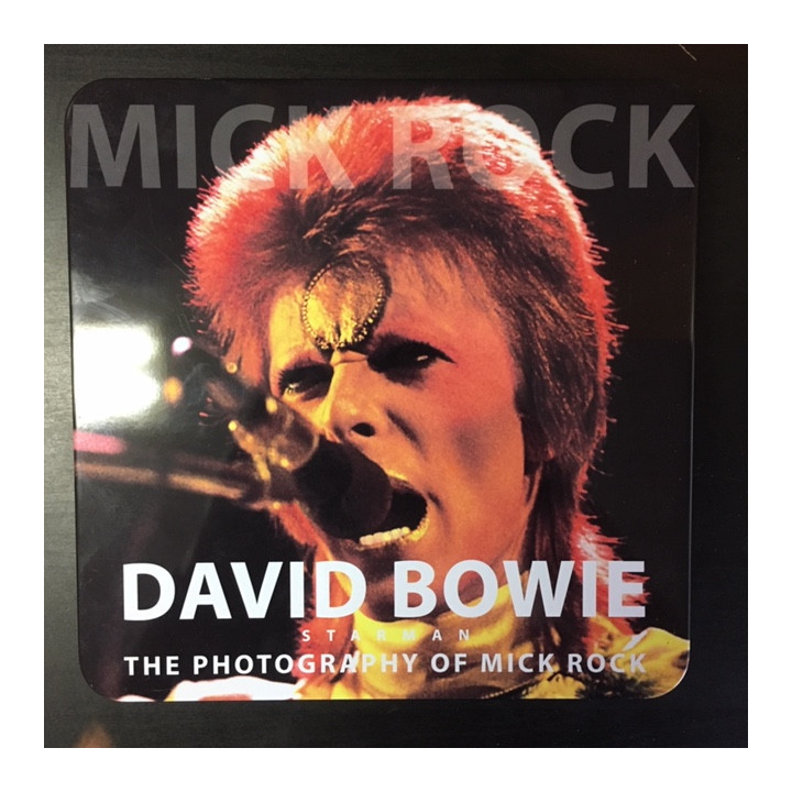 David Bowie - Starman (The Photography Of Mick Rock) (collectors vinyl set) (tin box, red vinyl) 7'' (M-/M-) -alt rock-