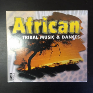 V/A - African Tribal Music & Dances 2CD (VG+/VG+)