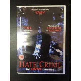 Hate Crime DVD (VG/M-) -draama/jännitys- (ei suomenkielistä tekstitystä)