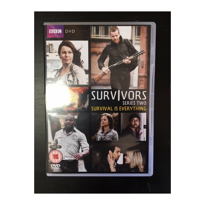 Survivors - Season 2 2DVD (M-/M-) -tv-sarja- (ei suomenkielistä tekstitystä)