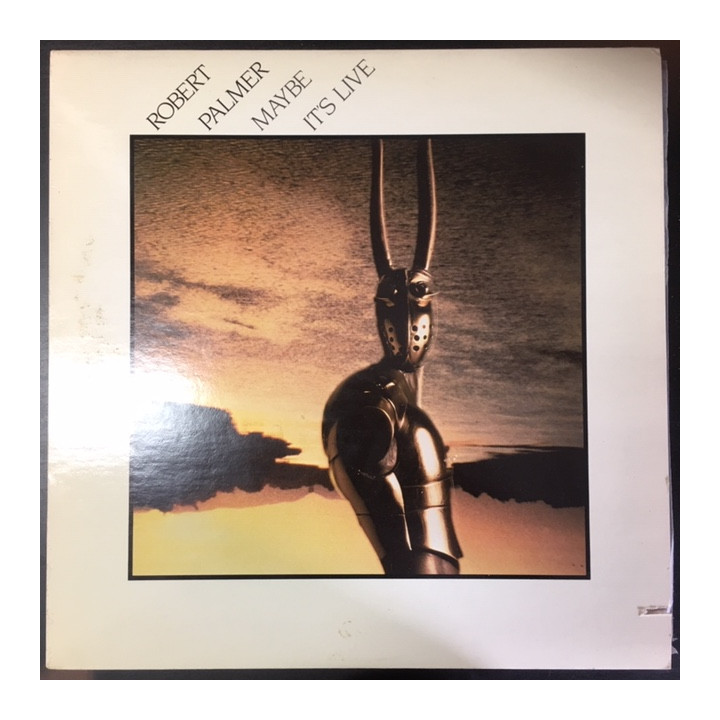 Robert Palmer - Maybe It's Live LP (VG+-M-/VG+) -pop rock-