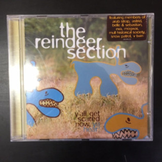 Reindeer Section - Y'All Get Scared Now, Ya Hear! CD (VG/VG+) -indie rock-