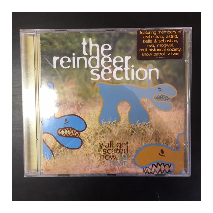 Reindeer Section - Y'All Get Scared Now, Ya Hear! CD (VG/VG+) -indie rock-