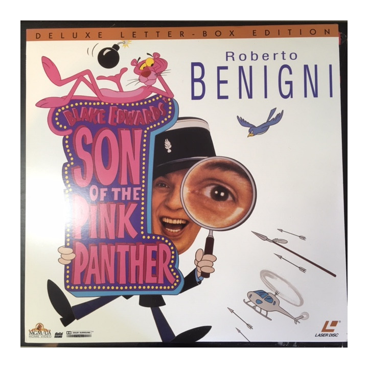 Son Of The Pink Panther LaserDisc (VG-VG+/M-) -komedia-