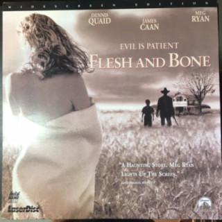 Flesh And Bone LaserDisc (VG+/M-) -draama-
