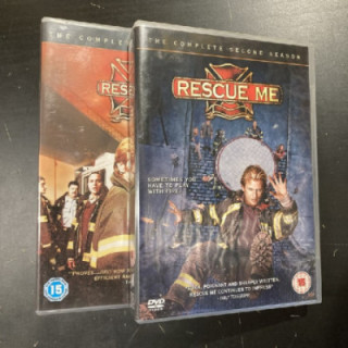 Rescue Me - Seasons 1-2 8DVD (VG+/M-) -tv-sarja- (ei suomenkielistä tekstitystä)