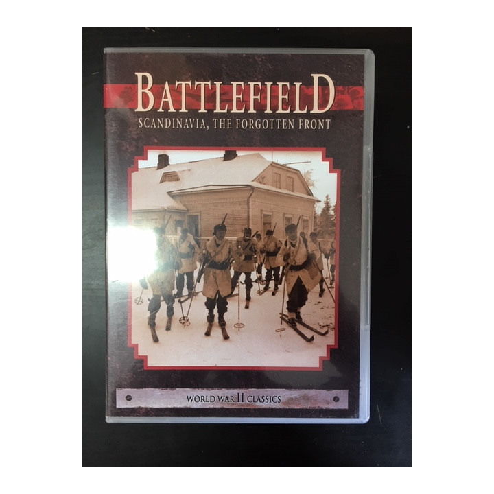 Battlefield - Skandinavia, unohdettu rintama DVD (M-/M-) -dokumentti-