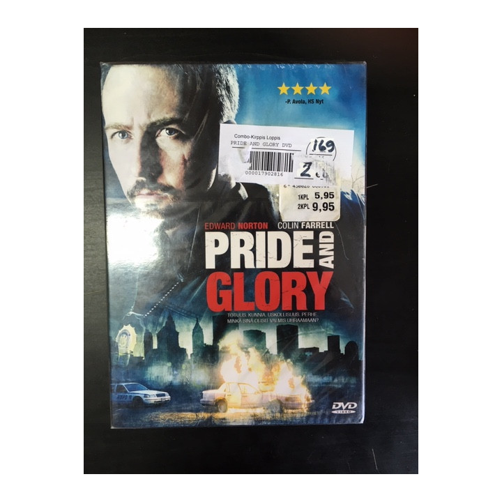 Pride And Glory DVD (avaamaton) -jännitys-