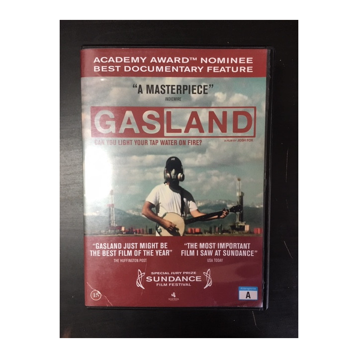 GasLand DVD (VG+/M-) -dokumentti-