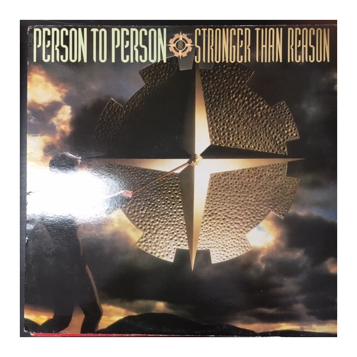Person To Person - Stronger Than Reason LP (VG+-M-/VG+) -synthpop-
