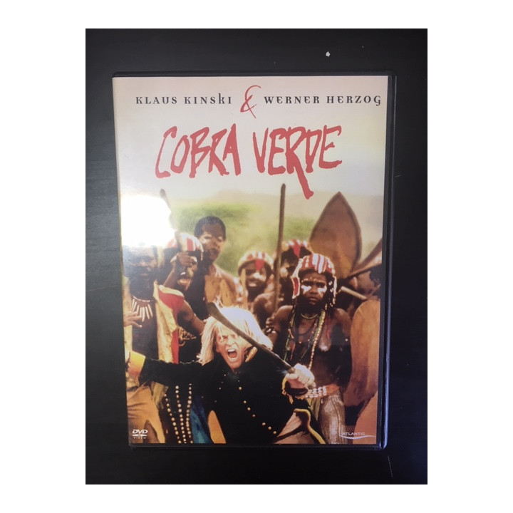 Cobra Verde DVD (VG+/M-) -draama-