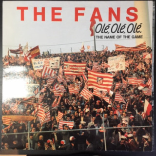 Fans - Ole, Ole, Ole, The Name Of The Game LP (VG/VG+) -synthpop-