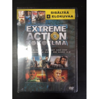 Extreme Action kokoelma (The A-Team / Knight And Day / Independence Day / Die Hard 4.0) 4DVD (avaamaton) -toiminta-