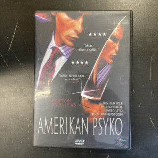 Amerikan psyko DVD (VG+/M-) -jännitys-