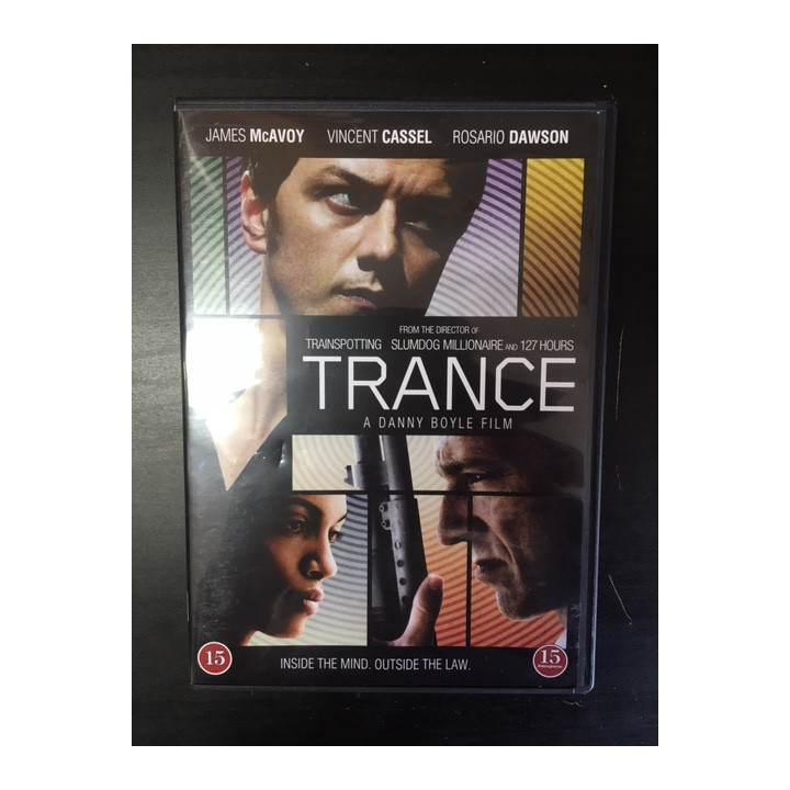Trance DVD (VG+/M-) -jännitys-