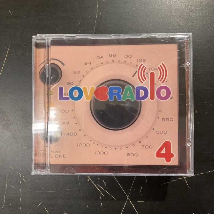 V/A - Love Radio 4 CD (VG+/VG+)