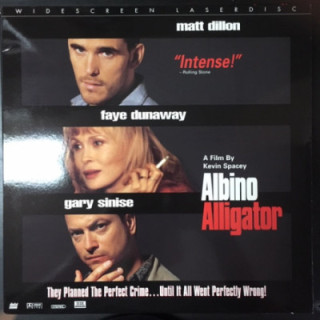 Albino Alligator LaserDisc (VG+-M-/M-) -jännitys/draama-