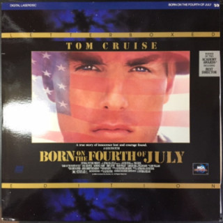 Born On The Fourth Of July LaserDisc (VG+/M-) -draama-