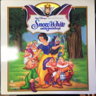 Snow White And The Seven Dwarfs LaserDisc (VG+/M-) -animaatio-