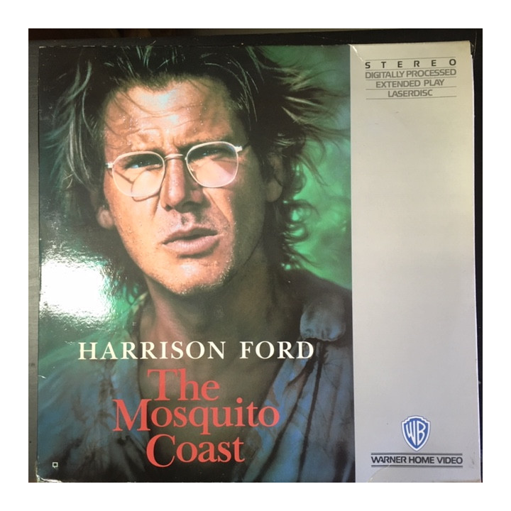 Mosquito Coast LaserDisc (VG+/VG+) -seikkailu/draama-