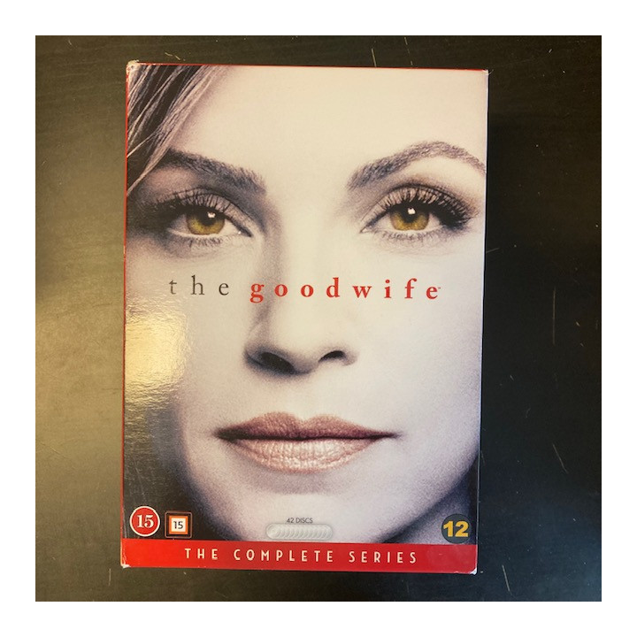 Good Wife - koko sarja 42DVD (VG+/VG+) -tv-sarja-